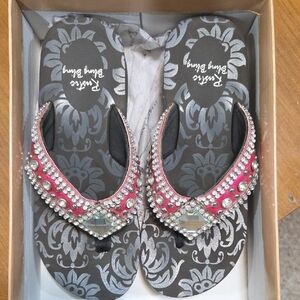 Montana West Bling Sandals